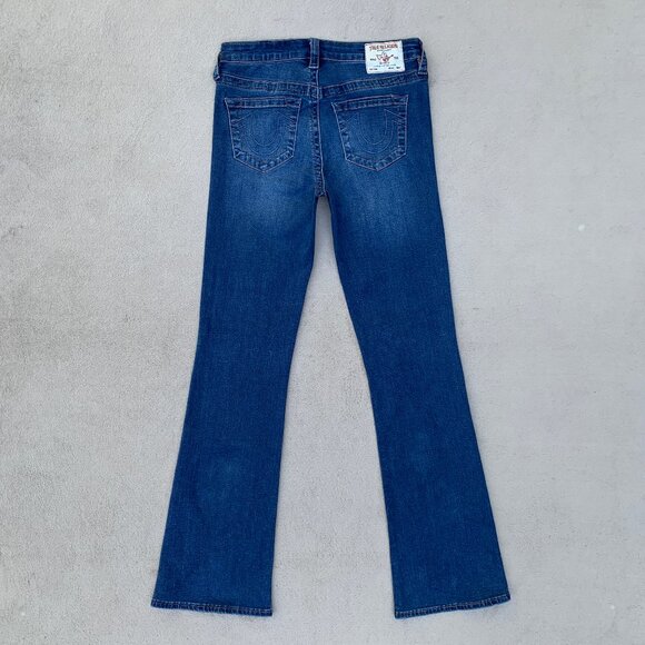 True Religion Becca Mid Rise Boot Cut Jeans Sz 29 - Picture 7 of 14